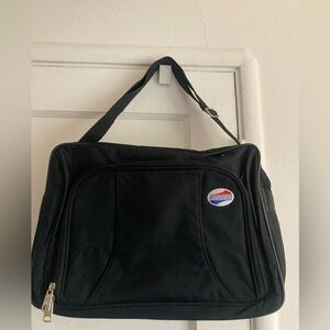 American Tourister Black Travel Bag Soft-Sided Luggage